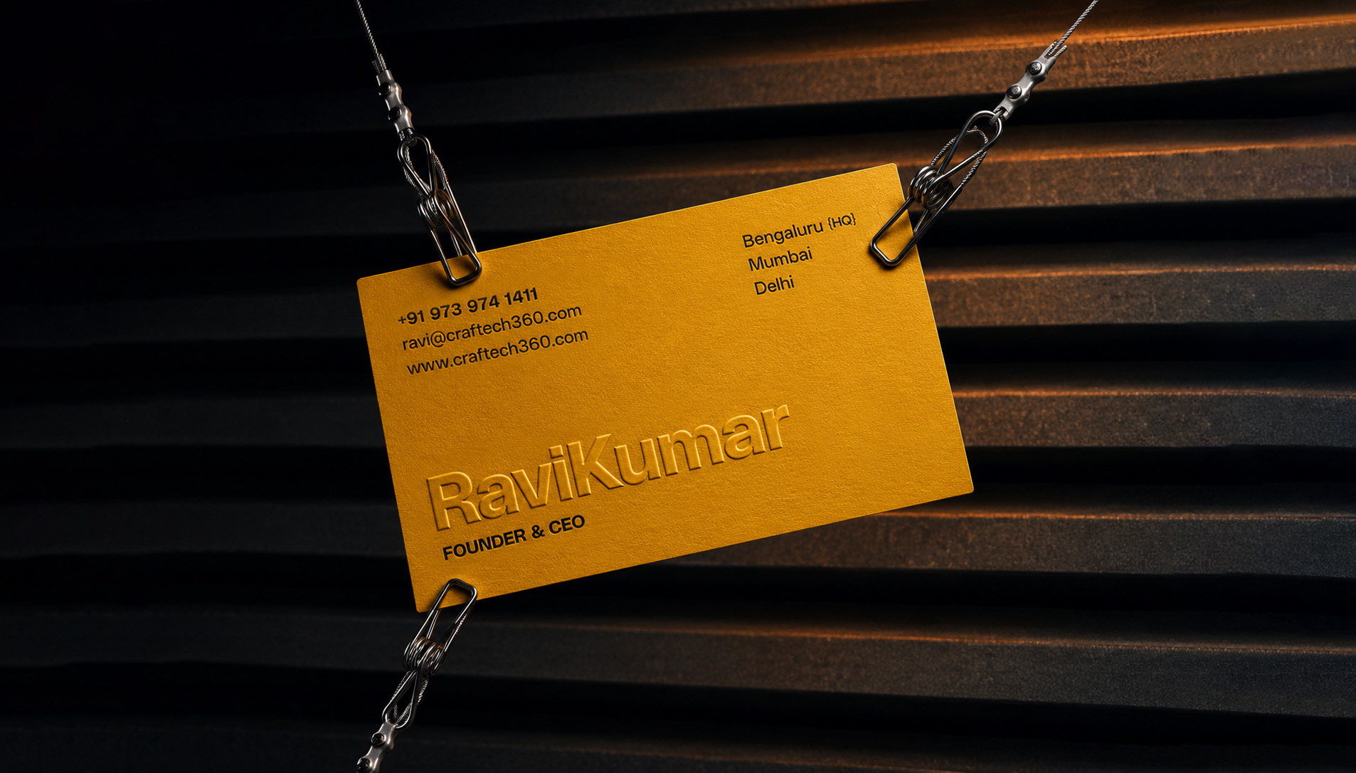 Craftech360 business card