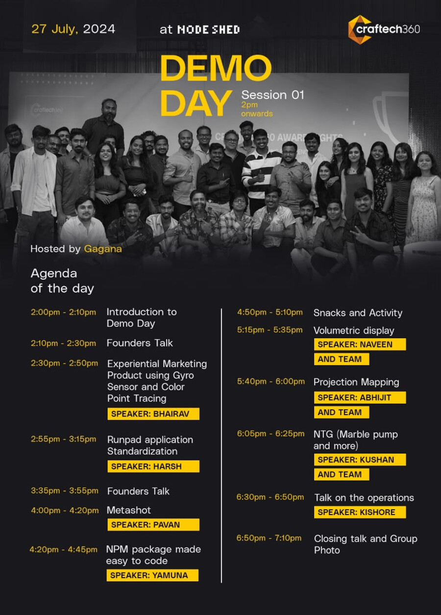 Demo Day slide